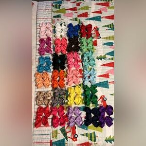 TSB 4” Kids Hair Bow Set